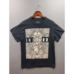 1400 Trippie Redd Graphic T-Shirt Mens Black Grim Reaper Occult Streetwear‎ M